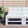 Cushions for pallets 2 units leaf print fabric by vidaXL, Cushions for chairs and sofas - Ref: Foro24-360707, Price: 56,99 €,...