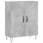 Concrete gray plywood tall sideboard 69.5x34x180 cm by vidaXL, Sideboards - Ref: Foro24-3189249, Price: 127,53 €, Discount: %