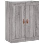 High sideboard sonoma gray plywood 69.5x34x180 cm by vidaXL, Sideboards - Ref: Foro24-3199599, Price: 148,81 €, Discount: %