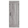 Tall Sonoma gray plywood sideboard 34.5x34x180 cm by vidaXL, Sideboards - Ref: Foro24-3200471, Price: 102,99 €, Discount: %