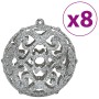 Christmas balls 100 units gray 3 / 4 / 6 cm by vidaXL, Festive decorations - Ref: Foro24-356100, Price: 24,21 €, Discount: %