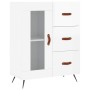 High glossy white plywood sideboard 69.5x34x180 cm by vidaXL, Sideboards - Ref: Foro24-3189479, Price: 147,99 €, Discount: %