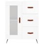 High glossy white plywood sideboard 69.5x34x180 cm by vidaXL, Sideboards - Ref: Foro24-3189479, Price: 147,99 €, Discount: %