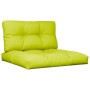 Palettensofa Kissen 2 Stück hellgrüner Stoff von vidaXL, Kissen für Stühle und Sofas - Ref: Foro24-360700, Preis: 54,72 €, Ra...