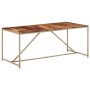 Mesa de comedor de madera maciza de sheesham 180x90x76 cm de vidaXL, Mesas de cocina y de comedor - Ref: Foro24-286335, Preci...