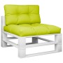 Palettensofa Kissen 2 Stück hellgrüner Stoff von vidaXL, Kissen für Stühle und Sofas - Ref: Foro24-360700, Preis: 54,72 €, Ra...