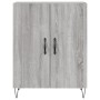 Aparador alto madera contrachapada gris sonoma 69,5x34x180 cm de vidaXL, Aparadores - Ref: Foro24-3189251, Precio: 132,99 €, ...