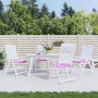 Gartenstuhlkissen 4 Stück rosa Stoff 40x40x3 cm von vidaXL, Kissen für Stühle und Sofas - Ref: Foro24-361027, Preis: 36,74 €,...