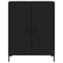 Aparador alto madera contrachapada negro 69,5x34x180 cm de vidaXL, Aparadores - Ref: Foro24-3189254, Precio: 153,78 €, Descue...