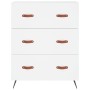 Tall white plywood sideboard 69.5x34x180 cm by vidaXL, Sideboards - Ref: Foro24-3189349, Price: 167,92 €, Discount: %