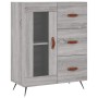 High sideboard sonoma gray plywood 69.5x34x180 cm by vidaXL, Sideboards - Ref: Foro24-3189483, Price: 153,45 €, Discount: %