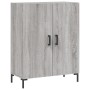 Hohes Sideboard Sonoma graues Sperrholz 69,5x34x180 cm von vidaXL, Sideboards - Ref: Foro24-3189259, Preis: 150,92 €, Rabatt: %