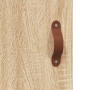 Aparador alto madera contrachapada color roble 69,5x34x180 cm de vidaXL, Aparadores - Ref: Foro24-3189480, Precio: 156,73 €, ...