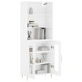 High glossy white plywood sideboard 69.5x34x180 cm by vidaXL, Sideboards - Ref: Foro24-3189303, Price: 137,99 €, Discount: %