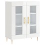 High glossy white plywood sideboard 69.5x34x180 cm by vidaXL, Sideboards - Ref: Foro24-3189303, Price: 137,99 €, Discount: %