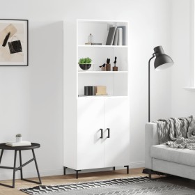 High glossy white plywood sideboard 69.5x34x180 cm by vidaXL, Sideboards - Ref: Foro24-3189255, Price: 143,99 €, Discount: %