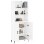 High glossy white plywood sideboard 69.5x34x180 cm by vidaXL, Sideboards - Ref: Foro24-3189255, Price: 143,05 €, Discount: %