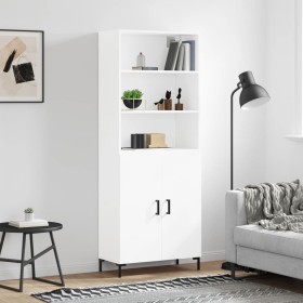 Tall white plywood sideboard 69.5x34x180 cm by vidaXL, Sideboards - Ref: Foro24-3189253, Price: 147,74 €, Discount: %