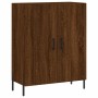 Aparador alto madera contrachapada marrón roble 69,5x34x180 cm de vidaXL, Aparadores - Ref: Foro24-3189268, Precio: 143,07 €,...