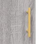 Aparador alto madera contrachapada gris sonoma 69,5x34x180 cm de vidaXL, Aparadores - Ref: Foro24-3200511, Precio: 134,99 €, ...