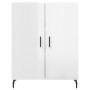 High glossy white plywood sideboard 69.5x34x180 cm by vidaXL, Sideboards - Ref: Foro24-3189271, Price: 143,19 €, Discount: %