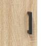 Aparador alto madera contrachapada color roble 69,5x34x180 cm de vidaXL, Aparadores - Ref: Foro24-3189256, Precio: 166,13 €, ...