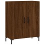 Tall oak brown plywood sideboard 69.5x34x180 cm by vidaXL, Sideboards - Ref: Foro24-3189260, Price: 150,99 €, Discount: %