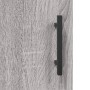 Aparador alto madera contrachapada gris sonoma 69,5x34x180 cm de vidaXL, Aparadores - Ref: Foro24-3189347, Precio: 150,44 €, ...