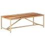 Mesa de centro de madera maciza de sheesham 120x60x40 cm de vidaXL, Mesas de centro - Ref: Foro24-286339, Precio: 112,99 €, D...