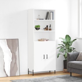 Tall white plywood sideboard 69.5x34x180 cm by vidaXL, Sideboards - Ref: Foro24-3189261, Price: 144,99 €, Discount: %