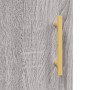 Aparador alto madera contrachapada gris sonoma 69,5x34x180 cm de vidaXL, Aparadores - Ref: Foro24-3189307, Precio: 145,44 €, ...