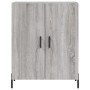 Aparador alto madera contrachapada gris sonoma 69,5x34x180 cm de vidaXL, Aparadores - Ref: Foro24-3189267, Precio: 142,26 €, ...