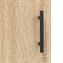 Aparador alto madera contrachapada color roble 69,5x34x180 cm de vidaXL, Aparadores - Ref: Foro24-3189344, Precio: 153,77 €, ...