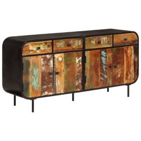 Sideboard made of recycled solid wood and metal 140x35x70 cm by vidaXL, Sideboards - Ref: Foro24-355845, Price: 421,99 €, Dis...