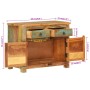 Aparador de madera maciza reciclada 68x35x55 cm de vidaXL, Aparadores - Ref: Foro24-353760, Precio: 206,33 €, Descuento: %