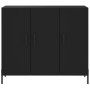 Aparador de madera de ingeniería negro 90x34x80 cm de vidaXL, Aparadores - Ref: Foro24-828117, Precio: 90,19 €, Descuento: %