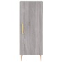 Tall gray Sonoma plywood sideboard 34.5x34x180 cm by vidaXL, Sideboards - Ref: Foro24-3189627, Price: 80,76 €, Discount: %