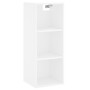 Aparador alto madera contrachapada blanco 34,5x34x180 cm de vidaXL, Aparadores - Ref: Foro24-3189629, Precio: 103,70 €, Descu...