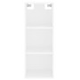 Aparador alto madera contrachapada blanco 34,5x34x180 cm de vidaXL, Aparadores - Ref: Foro24-3189629, Precio: 103,70 €, Descu...