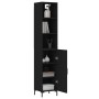 Black plywood sideboard 34.5x34x180 cm by vidaXL, Sideboards - Ref: Foro24-3189638, Price: 93,99 €, Discount: %