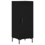 Black plywood sideboard 34.5x34x180 cm by vidaXL, Sideboards - Ref: Foro24-3189638, Price: 93,99 €, Discount: %