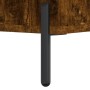 Aparador de madera de ingeniería roble ahumado 90x34x80 cm de vidaXL, Aparadores - Ref: Foro24-828121, Precio: 84,47 €, Descu...