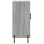 Engineered wood sideboard in Sonoma grey, 90x34x80 cm. by vidaXL, Sideboards - Ref: Foro24-828122, Price: 83,39 €, Discount: %