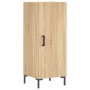 Sonoma oak plywood sideboard 34.5x34x180 cm by vidaXL, Sideboards - Ref: Foro24-3189640, Price: 101,52 €, Discount: %