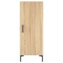 Sonoma oak plywood sideboard 34.5x34x180 cm by vidaXL, Sideboards - Ref: Foro24-3189640, Price: 101,52 €, Discount: %