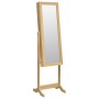 Standing mirror with jewelry box and LED lights by vidaXL, Mirrors - Ref: Foro24-353261, Price: 147,24 €, Discount: %