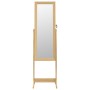 Standing mirror with jewelry box and LED lights by vidaXL, Mirrors - Ref: Foro24-353261, Price: 147,24 €, Discount: %