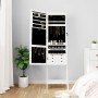 Floor mirror with jewelry cabinet and white LED lights by vidaXL, Mirrors - Ref: Foro24-353265, Price: 119,56 €, Discount: %