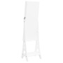 Floor mirror with jewelry cabinet and white LED lights by vidaXL, Mirrors - Ref: Foro24-353265, Price: 119,17 €, Discount: %