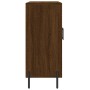 Aparador de madera de ingeniería marrón roble 90x34x80 cm de vidaXL, Aparadores - Ref: Foro24-828123, Precio: 87,08 €, Descue...